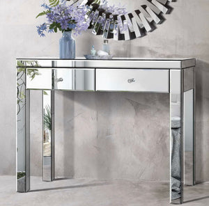 Mirrored Furniture Dressing Console Table Hallway Hall Sidebaord Drawers
