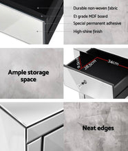 Load image into Gallery viewer, Mirrored Furniture Dressing Console Table Hallway Hall Sidebaord Drawers
