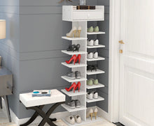 Load image into Gallery viewer, Modren Shoe Rack Shoe Organiser White
