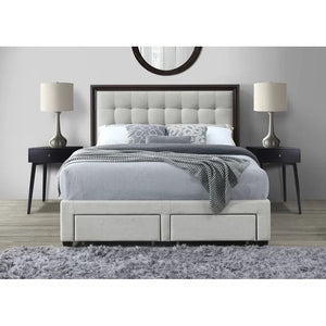 Franklin Tufted Upholstered Storage Standard Bed
