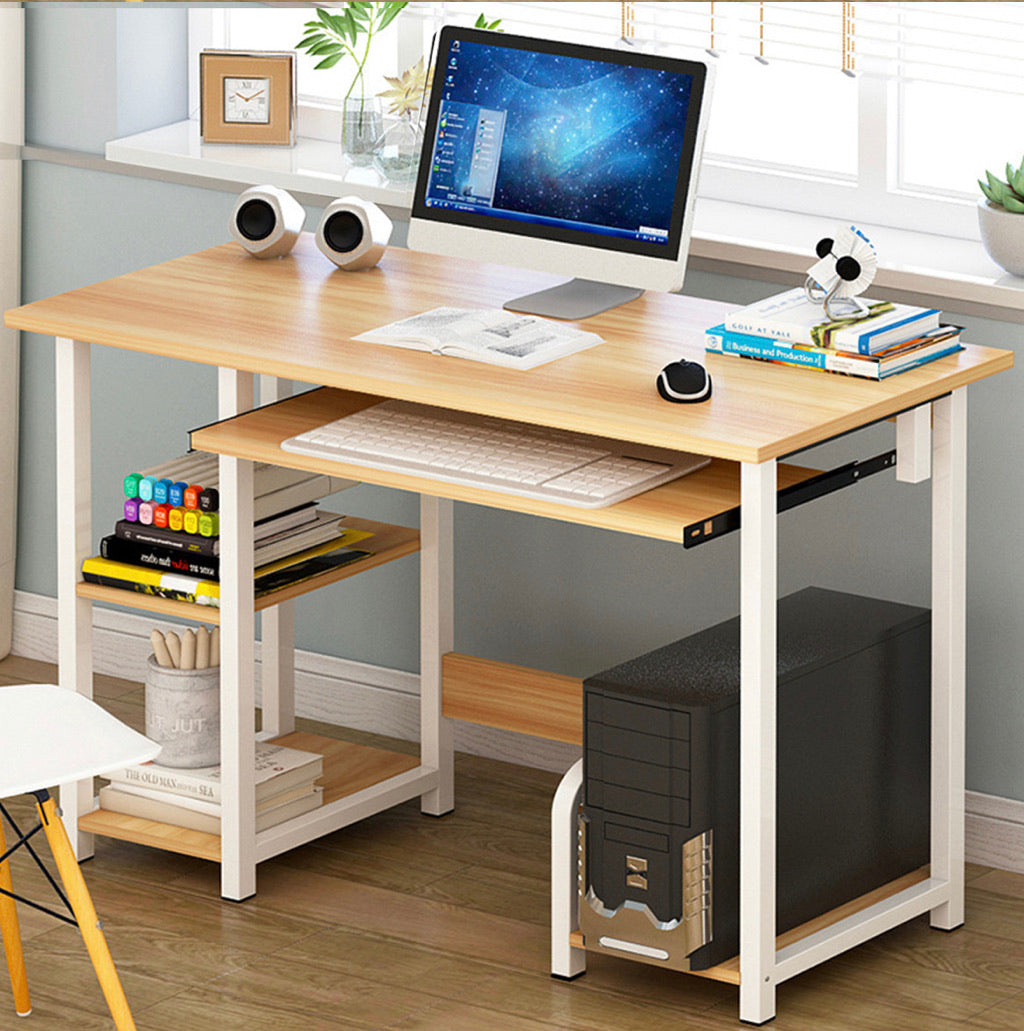 Workstation Laptop Computer Desk Table Storage Student Home Study Office Work