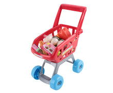 Load image into Gallery viewer, Keezi 24 Piece Kids Super Market Toy Set - Red &amp; White
