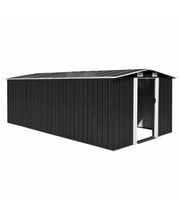 Load image into Gallery viewer, Garden Shed Metal Tool Storage Workshop multi colour size 257x597x178 cm
