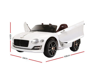 Marvel Kids Ride On Car - White