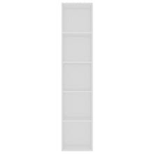 Load image into Gallery viewer, Lexington Book Cabinet White 40x30x189 cm Chipboard
