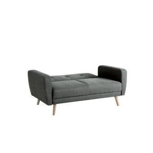 Tristan 6 Seater Sofa Bed Set w/ Ottoman - Grey