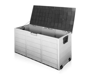 Elvia Giantz 290L Outdoor Storage Box - Black