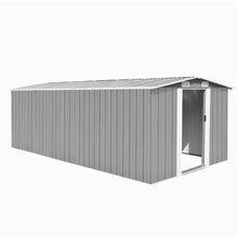 Load image into Gallery viewer, Garden Shed Metal Tool Storage Workshop multi colour size 257x597x178 cm
