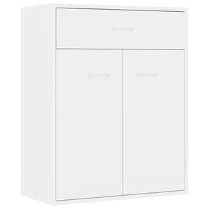 Fawn Sideboard High Gloss White Chipboard
