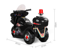 Load image into Gallery viewer, Rigo Kids Ride On Motorbike Motorcycle Car Black
