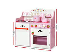 Load image into Gallery viewer, Keezi Kids Kitchen Play Set - Pink
