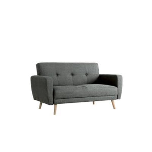 Tristan 6 Seater Sofa Bed Set w/ Ottoman - Grey