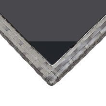 Load image into Gallery viewer, Alexa 7 Piece Outdoor Dining Set with Cushions Poly Rattan Grey
