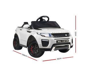 Marvel Kids Ride On Car - White