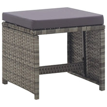 Load image into Gallery viewer, Liza 13 Piece Outdoor Dining Set Poly Rattan and Acacia Wood Anthracite
