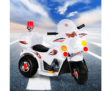 Load image into Gallery viewer, Kids Ride On Motorbike Motorcycle Car Toys White
