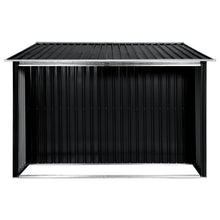 Load image into Gallery viewer, Garden Shed with Sliding Doors Anthracite 329.5x205x178 cm Steel
