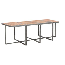 Load image into Gallery viewer, Liza 13 Piece Outdoor Dining Set Poly Rattan and Acacia Wood Anthracite
