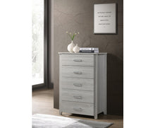 Load image into Gallery viewer, Telford 5 Chest Of Drawers Tallboy In White Oak
