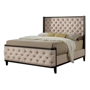 Barnette Tufted Upholstered Standard Bed