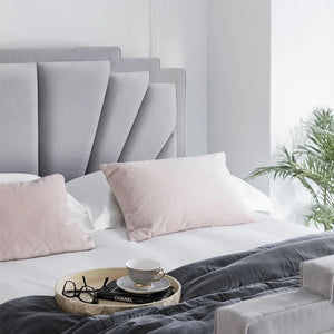 Saleena  Excruz Bed Frame-Grey