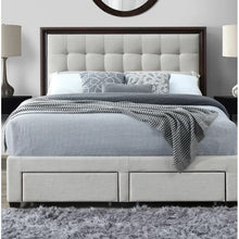Load image into Gallery viewer, Franklin Tufted Upholstered Storage Standard Bed
