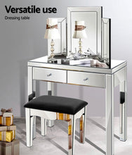 Load image into Gallery viewer, Mirrored Furniture Dressing Console Table Hallway Hall Sidebaord Drawers

