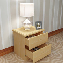 Load image into Gallery viewer, Stylish 2 Solid Wooden Bedside Table
