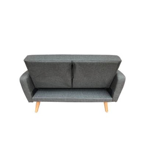Tristan 6 Seater Sofa Bed Set w/ Ottoman - Grey