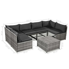 Load image into Gallery viewer, Nina Oudoor Lounge Set With Coffee Table
