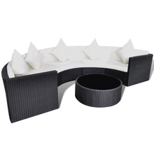 Load image into Gallery viewer, Madera Outdoor Lounge Set Black
