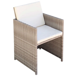 Fallona Beige 10 Seater Outdoor Dining Set