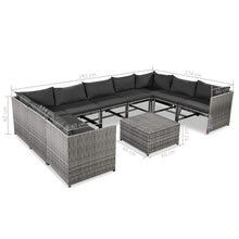 Load image into Gallery viewer, Kestrel Latest 9 Seater Outdoor Lounge Set on Promotion
