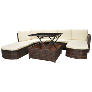 Altari outdoor Lounge Suite Brown